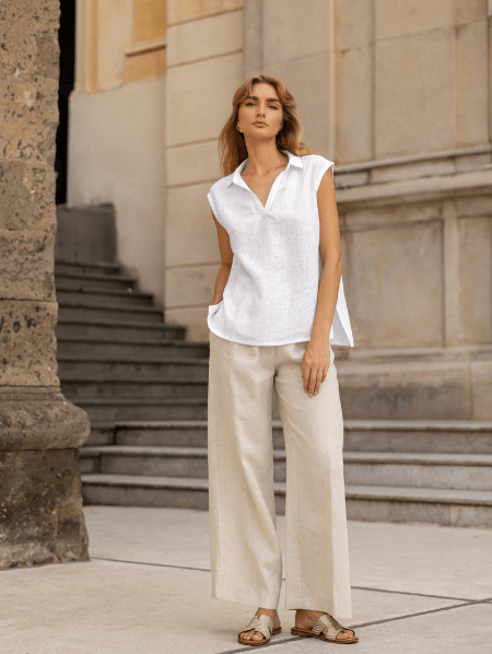 Why is linen the perfect material for pants?